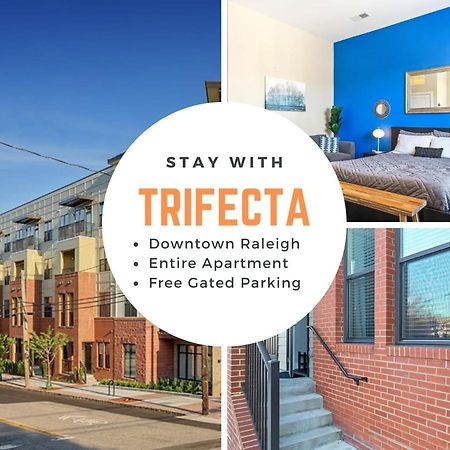 Trifecta Luxury Serviced Apartment In Dt Raleigh Exterior foto